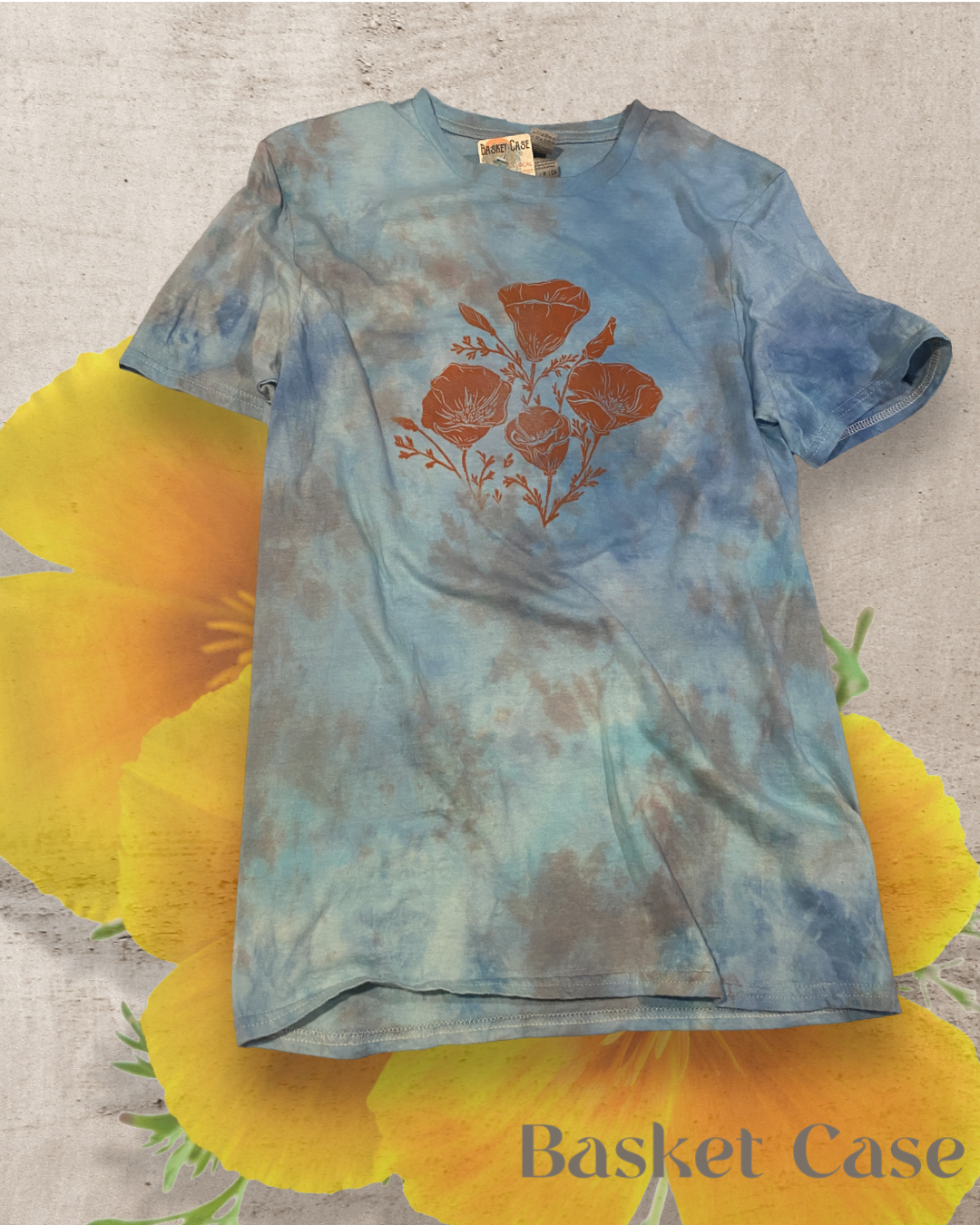 Poppy's Adult Blue Cloud Tie Dye